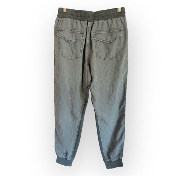 Splendid Lakeside Jogger, lyocell/linen blend, moss green, size S - Picture 4 of 14